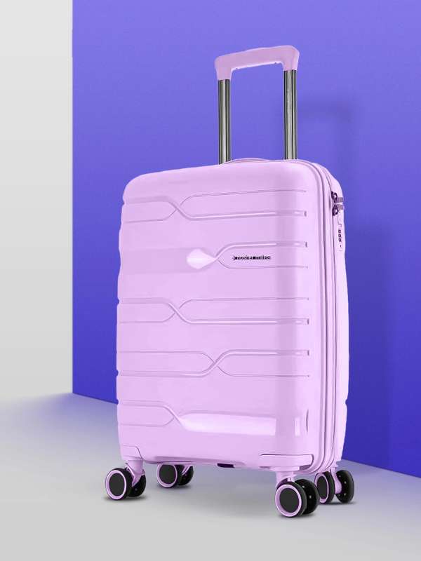 Purple trolley bag shop