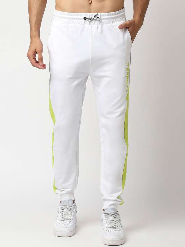 White skinny joggers mens clearance