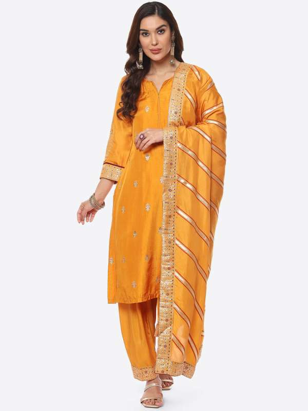 Biba Kuta Salwar Suit Patiala And Dupatta Buy Biba Kuta Salwar Suit Patiala And Dupatta online in India