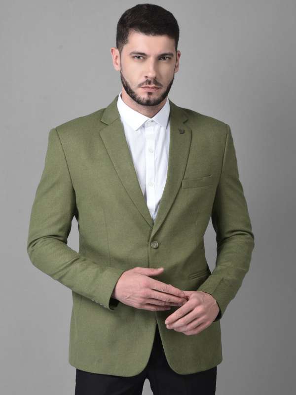 Olive green store color blazer