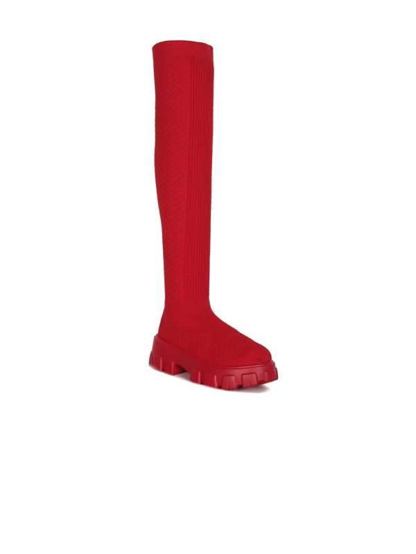 Knee high sneakers nike cheap