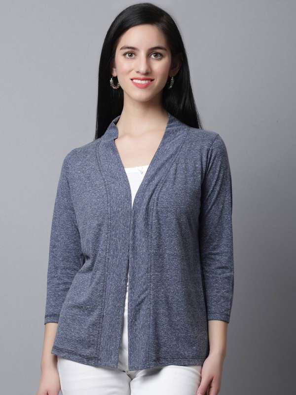 Grey cheap colour shrug