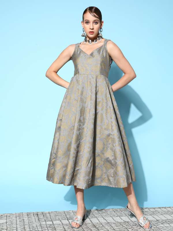 Brocade one piece dresses hotsell