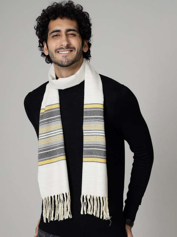 White Kurtas Mufflers Buy White Kurtas Mufflers online in India