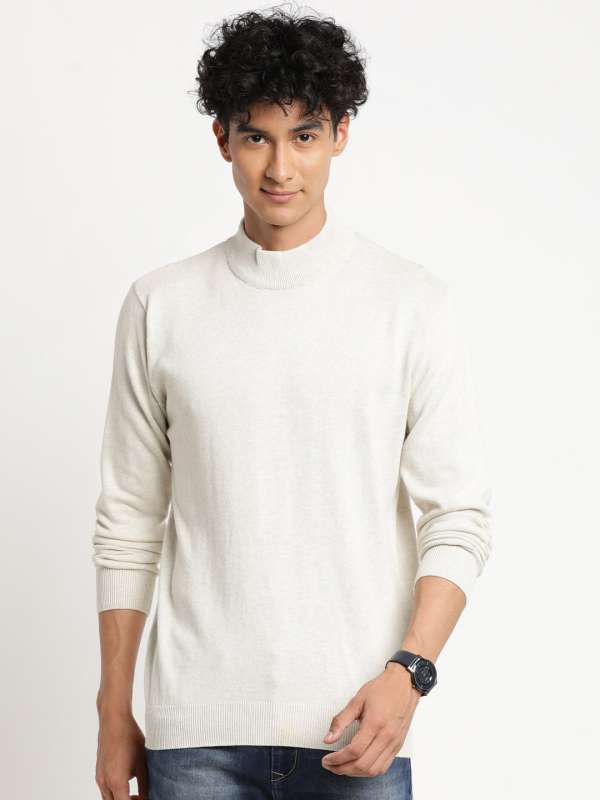 Thin white sweater hotsell