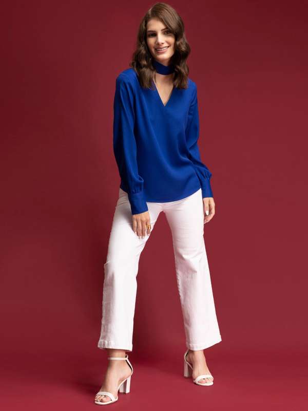 Formal tops myntra sales