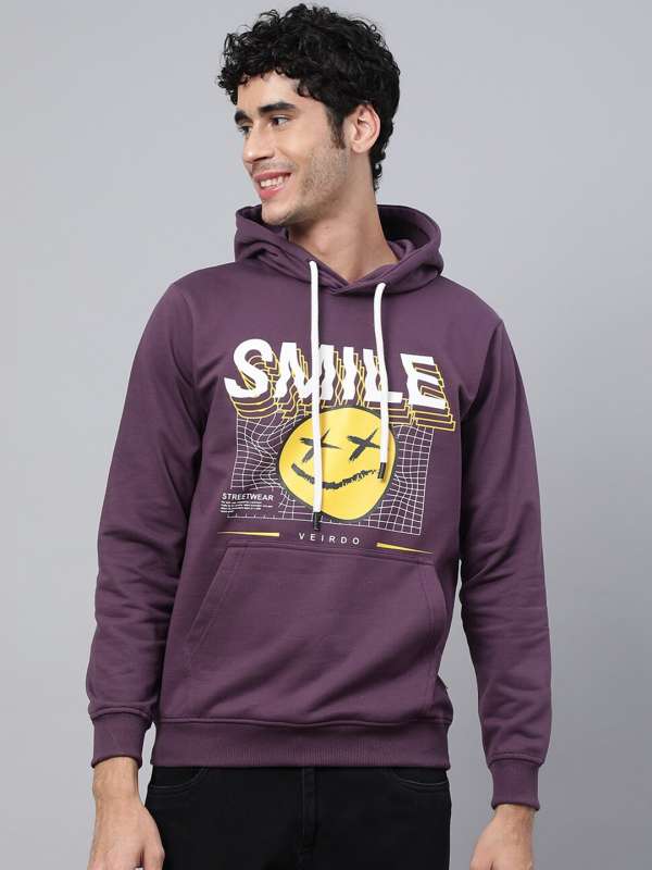 Purple sales streetwear hoodie