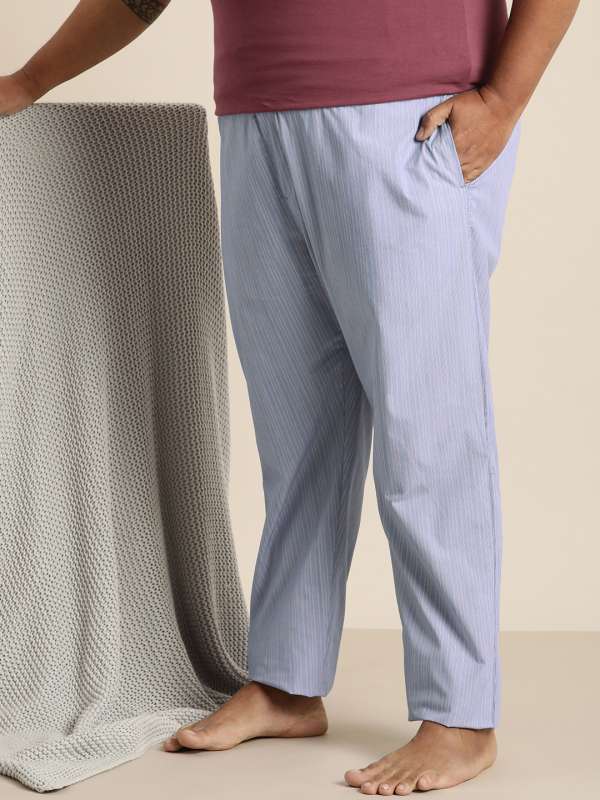 Hugo Boss 100 Cotton Lounge Pants Grey 50234192035 at International Jock