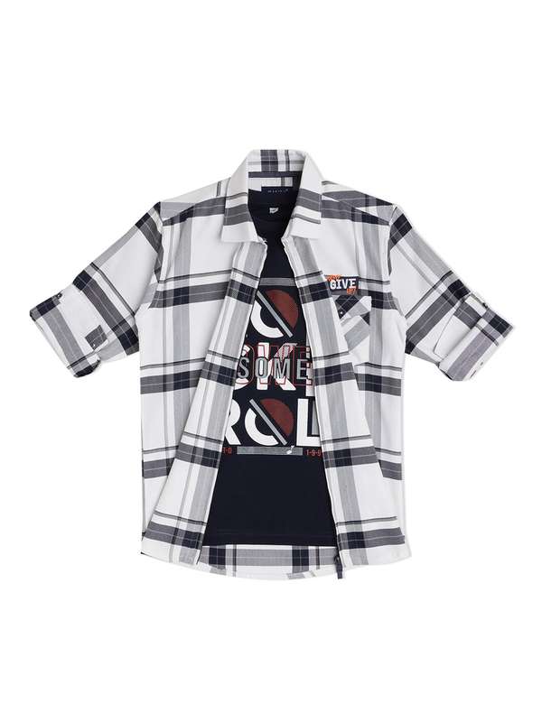 Shop for Affordable Boys Shirts Online in India | Myntra