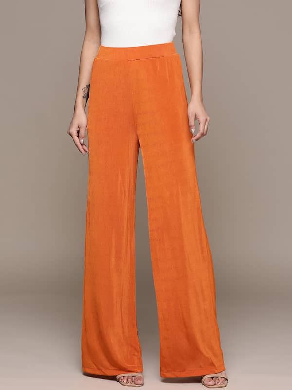 Faux Leather Extreme Wide Leg Trousers  Nasty Gal