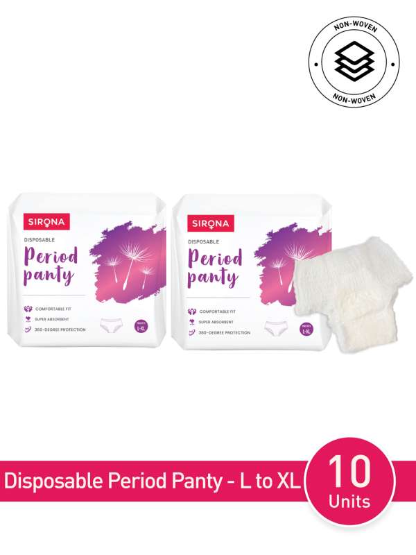 Sirona Disposable Period Panties (XXL)
