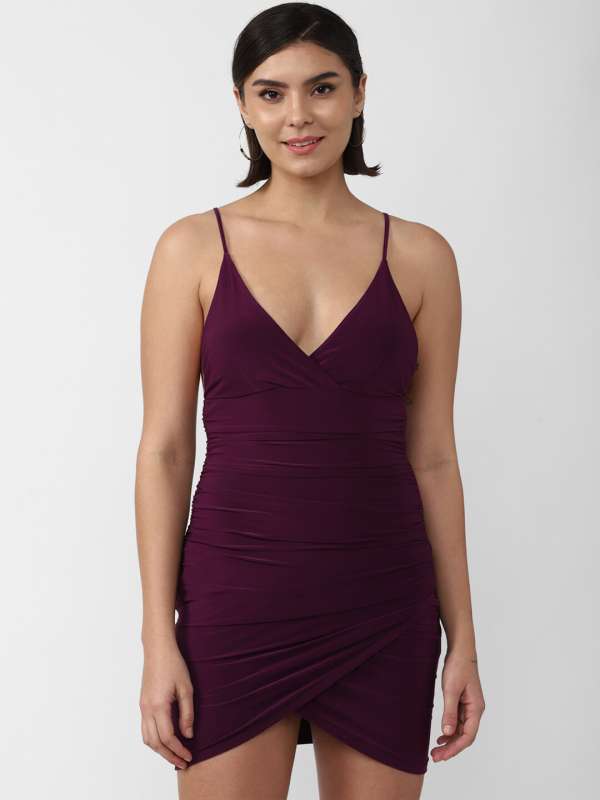 Forever 21 purple dress sale