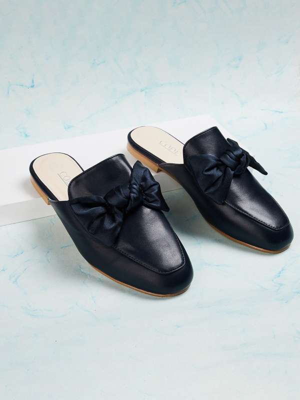Navy blue mules hotsell womens