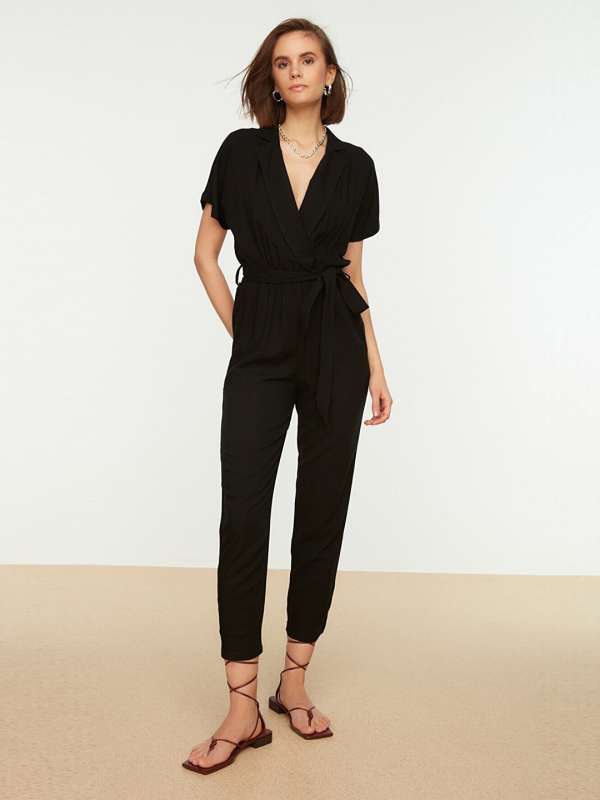 Short jumpsuit myntra clearance