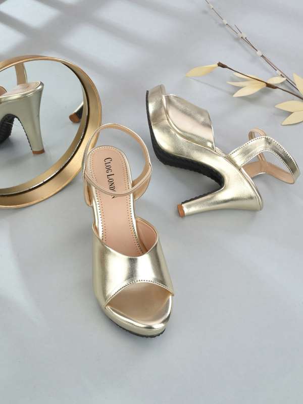 Golden stilettos online india shop