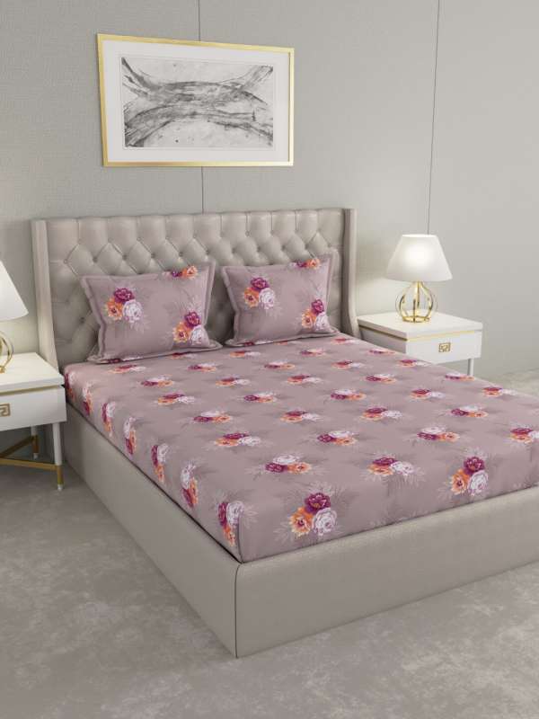 Raymond Home Purple Bedsheets Buy Raymond Home Purple Bedsheets