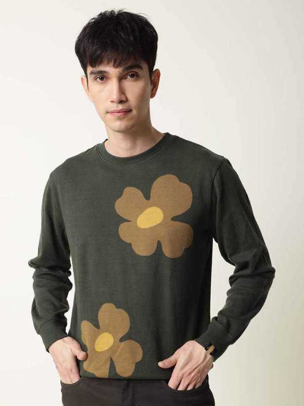 Flower sweatshirt outlet mens