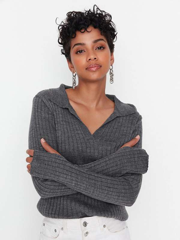 Grey deals sweaters womens