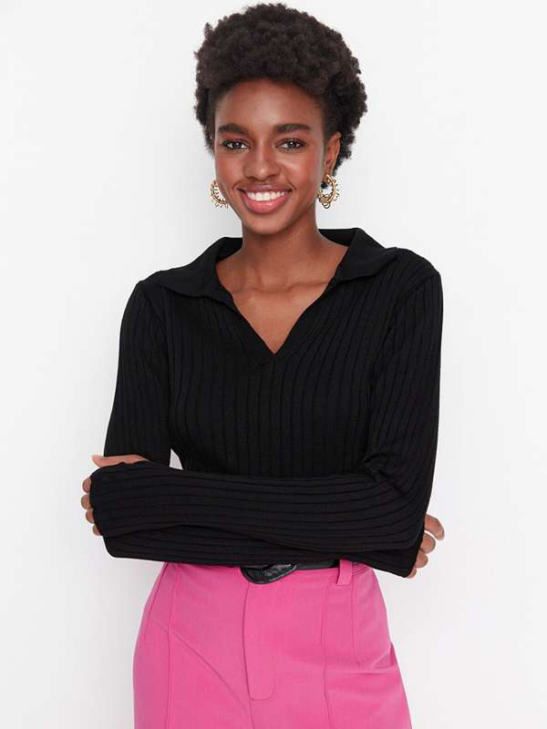 Ladies sweater on myntra shop