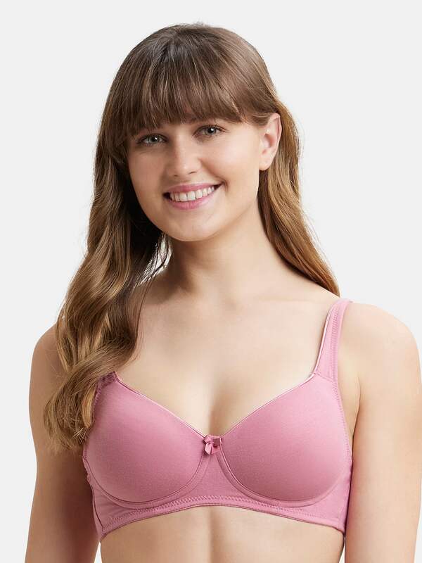 JOCKEY Blush Pink Full Coverage Shaper Bra [32B] in Mumbai at best price by  For Her The Lingeries Shop ( Bra & Panty's Shop) - Justdial