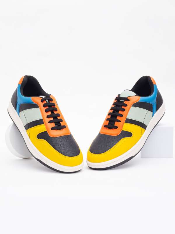 Buy Yellow Sports Shoes for Men by BIG FOX Online