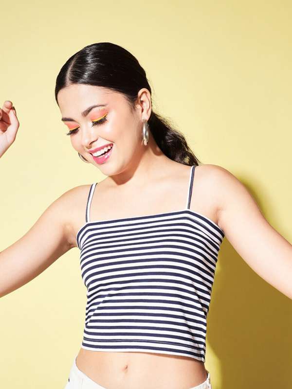 Black and white striped top forever 21 outlet