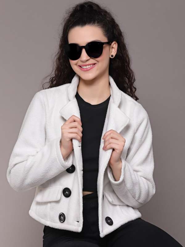White jacket sales for girl