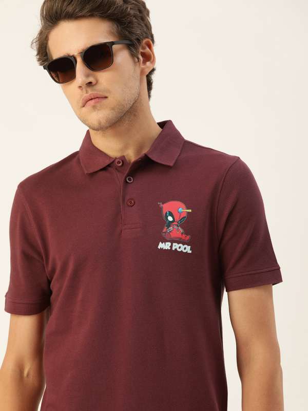 Marvel polo t shirts clearance