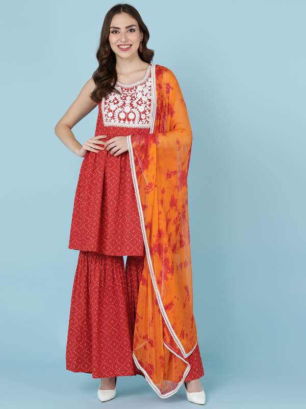 Salwar Suits Buy 10 000 Designer Salwar Suit Online in India Myntra
