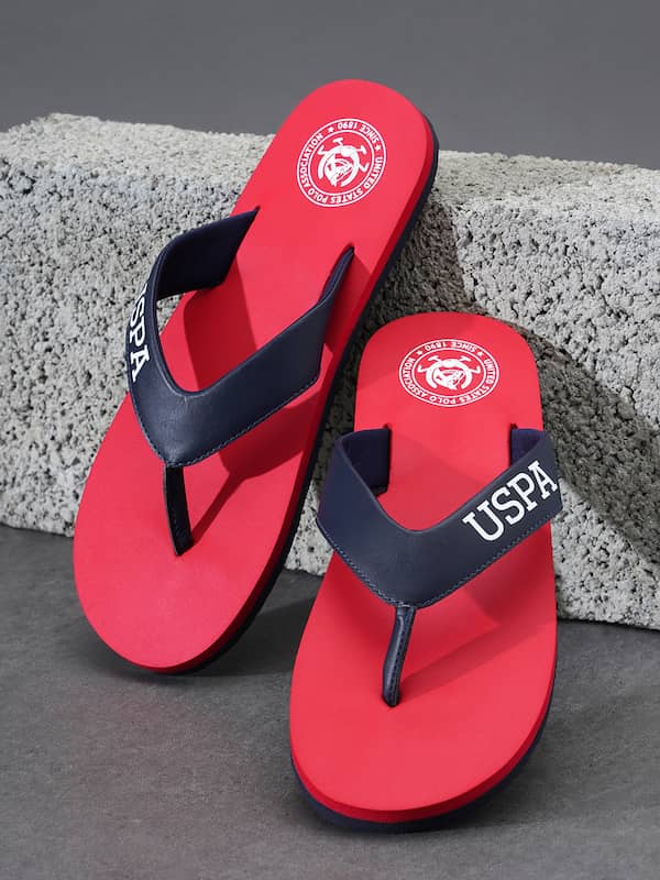 Buy U.S. Polo Assn. Navy Flip Flops for Men at Best Price @ Tata CLiQ