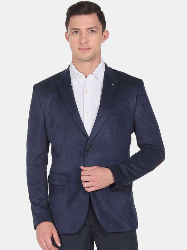 Arrow Navy Blue Blazers Buy Arrow Navy Blue Blazers online in India