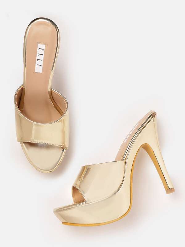 Golden stilettos online india deals