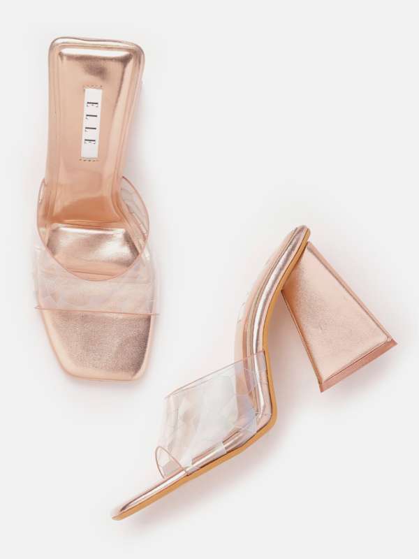 Red and clear heel on sale