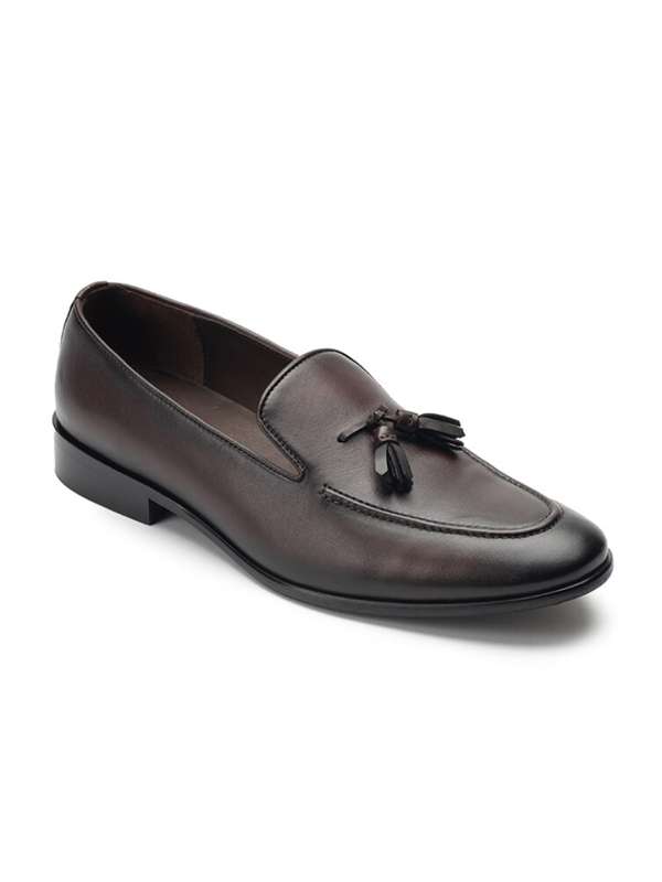 High heel hot sale loafers men