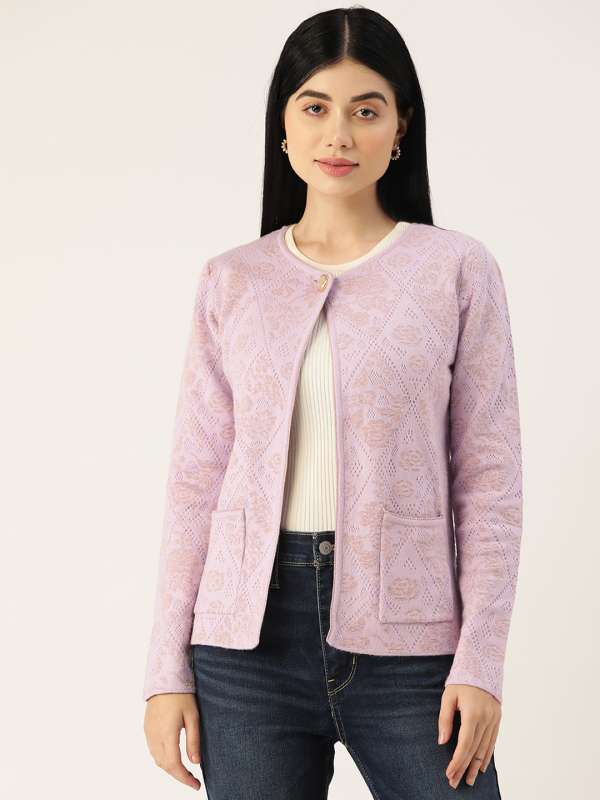 Madame Self Design Sweaters Buy Madame Self Design Sweaters