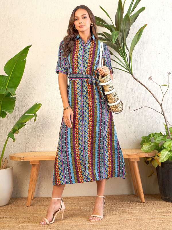 Button Down Dress Buy Button Down Dress online in India