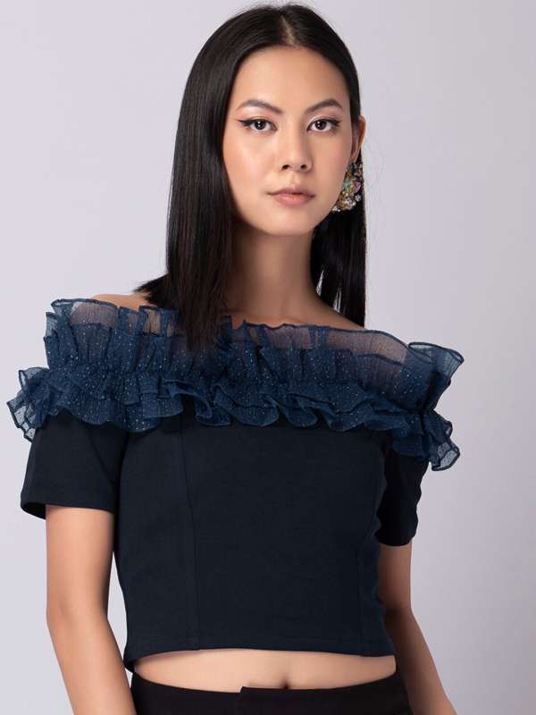 Faballey Off Shoulder Tops Buy Faballey Off Shoulder Tops online