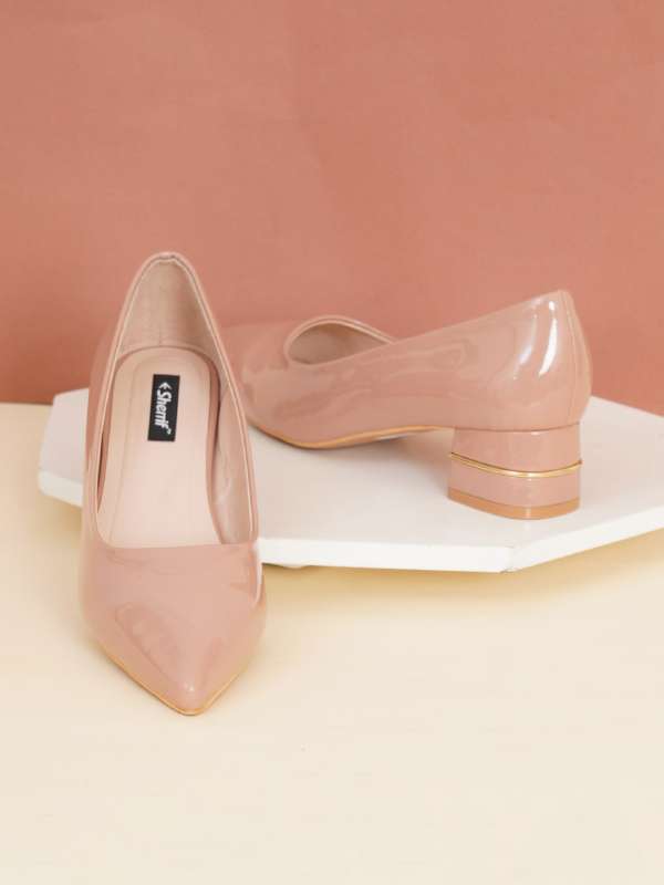 Low chunky heel pumps 2025