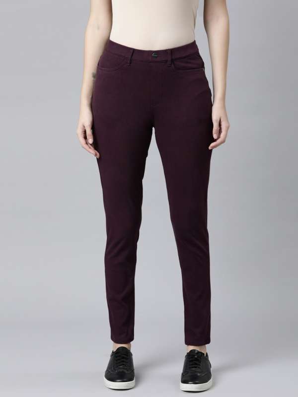 Buy Go Colors Women Olive Cotton Jeggings Online at Best Prices in India -  JioMart.