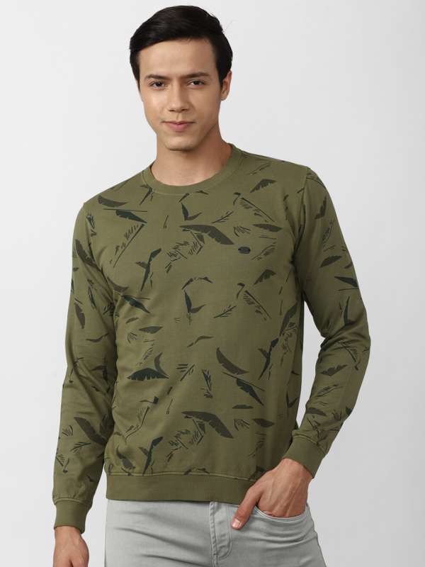 Winter Wear Olive Green Zipper Hoodie Sweatshirt For Men at Rs 1499, Mumbai