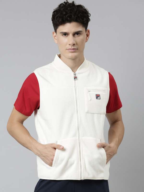 Fila deals sleeveless jacket