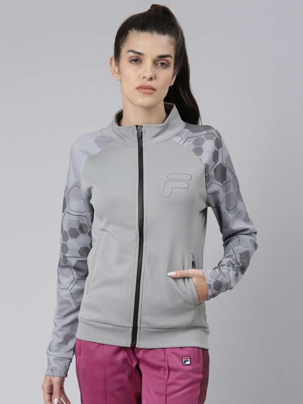 Fila top white windbreaker