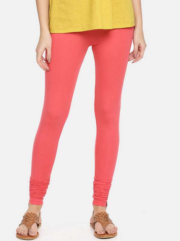 Buy Pink Leggings for Women by Groversons Paris Beauty Online