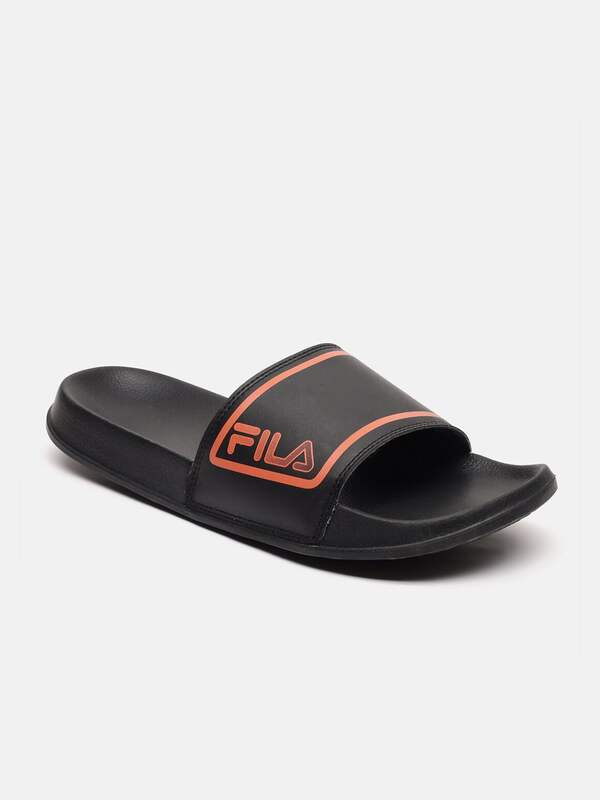FILA Sleek - Red Flat Sandals - Pool Slides - Lulus