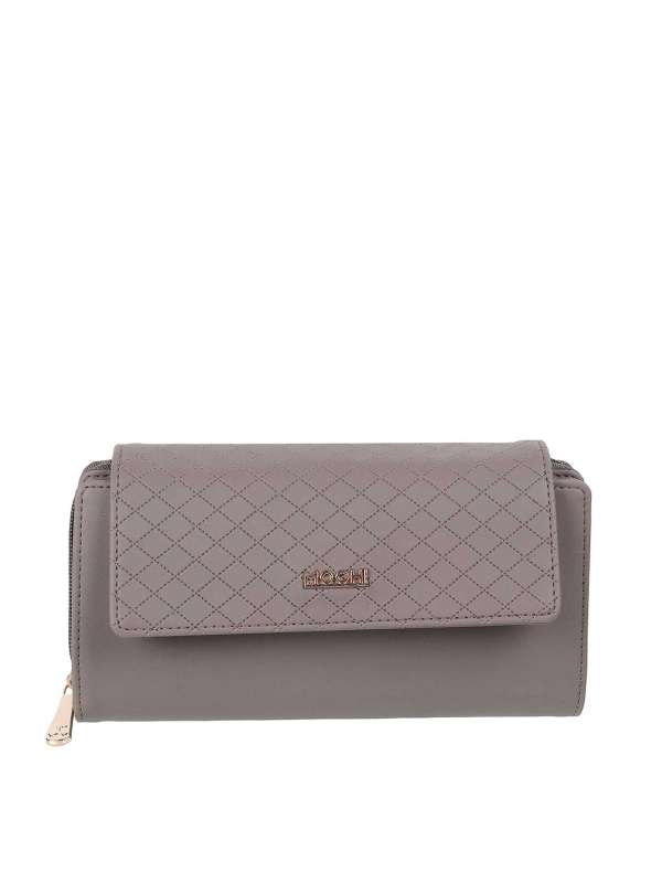 Grey womens wallet hot sale