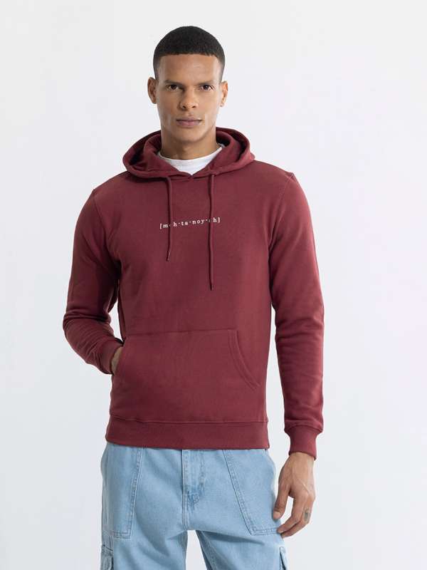 Off white maroon new arrivals hoodie