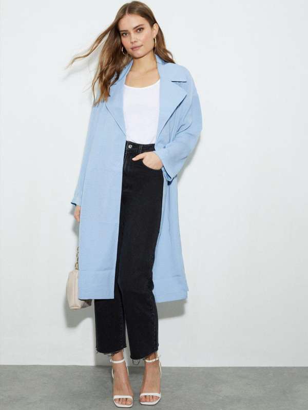 Dorothy perkins blue coat 2025