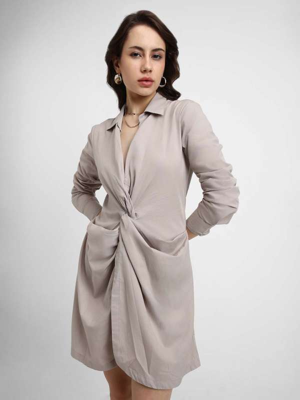 Forever 21 Shirt Collar Dresses Buy Forever 21 Shirt Collar Dresses online in India