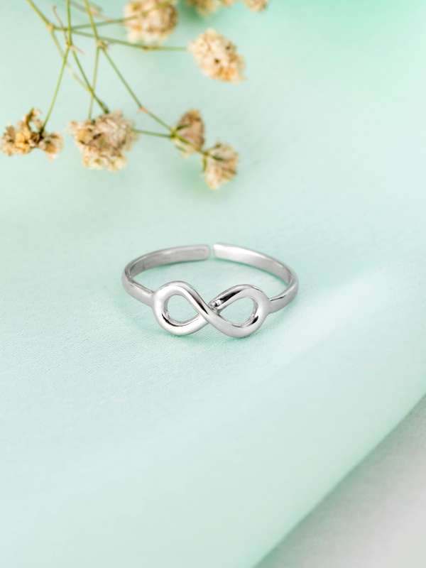 Myntra shop silver rings