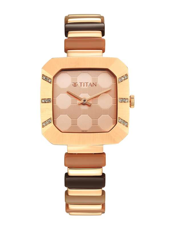 Titan Gold Watches Buy Titan Gold Watch Online in India Myntra